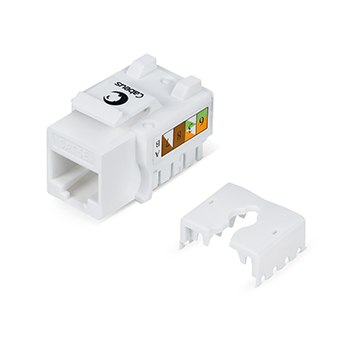 Cabeus KJ-RJ45-Cat.5E-90 Вставка Keystone Jack RJ-45.