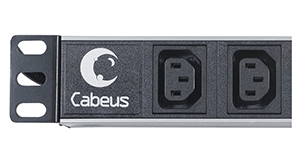 Блок розеток Cabeus на 8 розеток IEC 320.