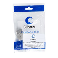 Cabeus KJ-RJ45-Cat.6A-SH-180-Tooless Вставка Keystone Jack RJ-45(8P8C).