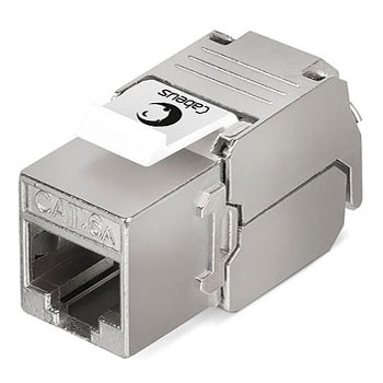 Cabeus KJ-RJ45-Cat.6A-SH-180-Tooless Вставка Keystone Jack RJ-45(8P8C).