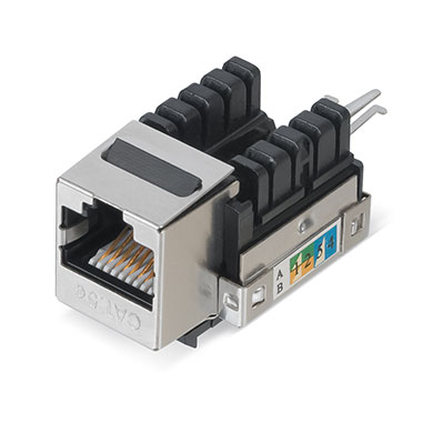 Cabeus KJ-RJ45-Cat.5E-SH-90 Вставка Keystone Jack RJ-45(8P8C).