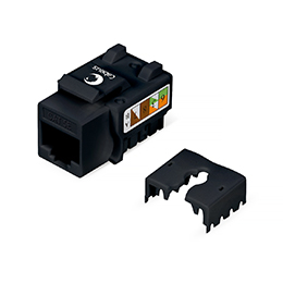 Cabeus KJ-RJ45-Cat.5e-90-BK Вставка Keystone Jack RJ-45.