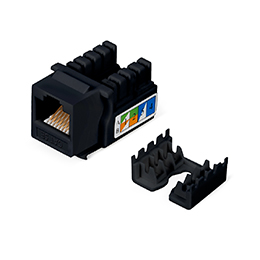 Cabeus KJ-RJ45-Cat.5e-90-BK Вставка Keystone Jack RJ-45.