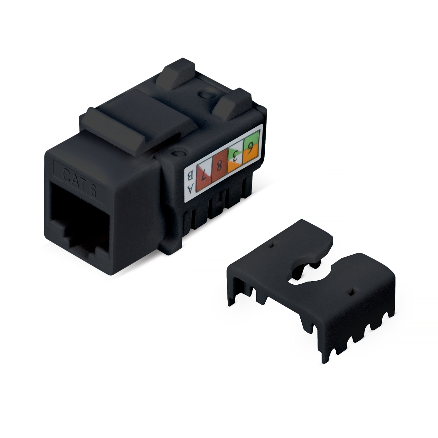 Cabeus ct lcd rj45. Keystone Jack Cabeus RJ-45. Вставка Keystone Jack RJ-45 категория 5e. Модуль rj45 Keystone din. Адаптер проходной Keystone rj45 кат.5е.