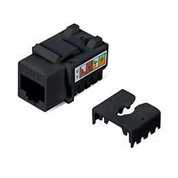 Cabeus KJ-RJ45-Cat.6-90-BK Вставка Keystone Jack RJ-45