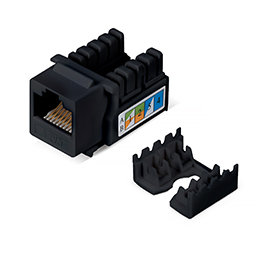 Cabeus KJ-RJ45-Cat.6-90-BK Вставка Keystone Jack RJ-45