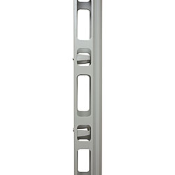 Cabeus SH-05C42 Вертикальный кабельный органайзер в шкаф 42U, металлический<br />Вид с боку