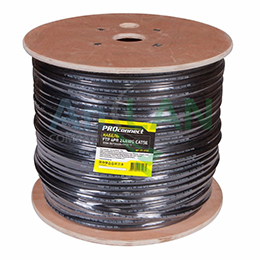 Кабель FTP 4PR 24AWG CAT5e 305м OUTDOOR + ТРОС*1