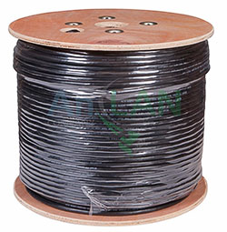 Кабель FTP 10PR 24AWG CAT5 305м OUTDOOR REXANT