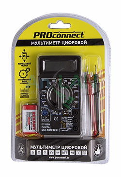 Портативный мультиметр M830B(DT830B) Proconnect