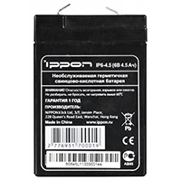 Ippon IP 6-4.5 (6В 4,5 АЧ) Батарея для источников бесперебойного питания 